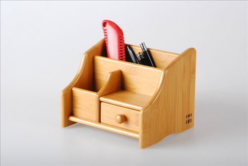 竹文具台