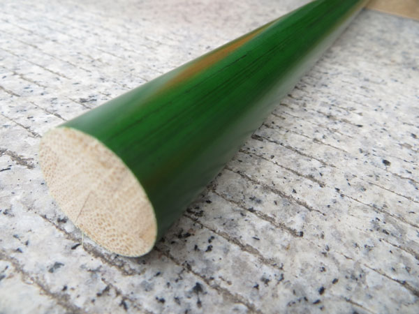 绿色竹棒