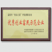 优秀创业富民示范企业